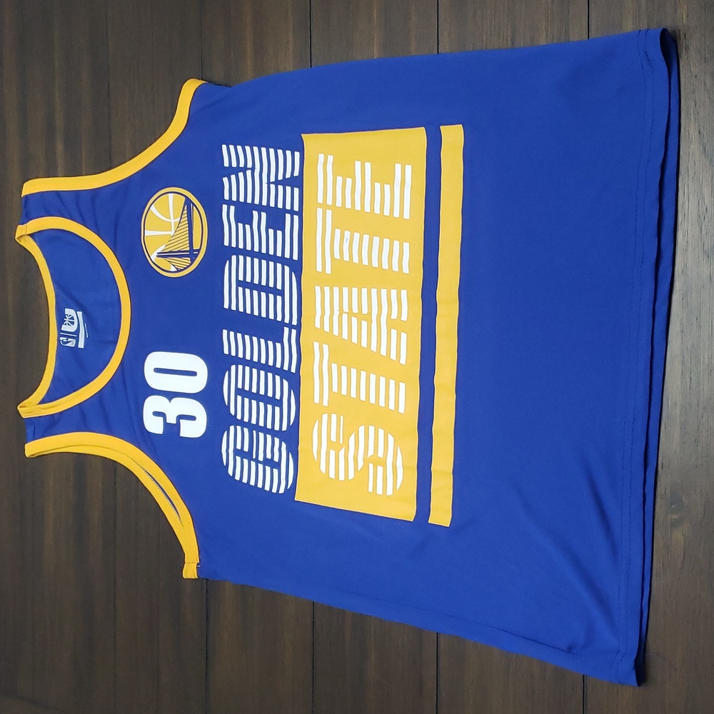 NBA Stephen Curry "30" Jersey Style Tank Top (Medium)